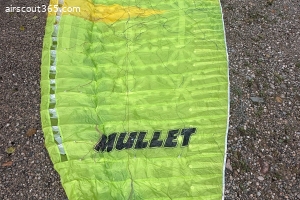 Flow Mullet 15 m² Gleitschirm – Tadelloser Zustand