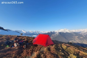 Hilleberg Anaris Leichtzelt, ideal für Biwak, Vol Biv, Trekk